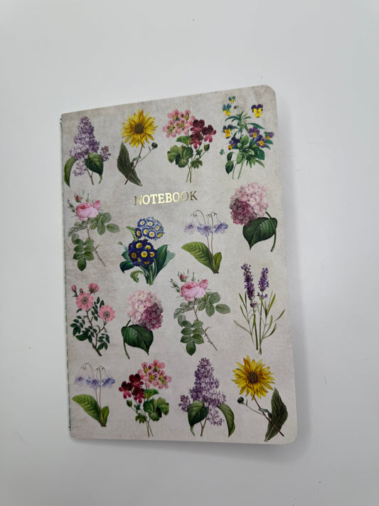 Flower notepad