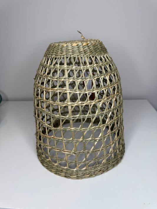 Woven Seagrass Lampshade