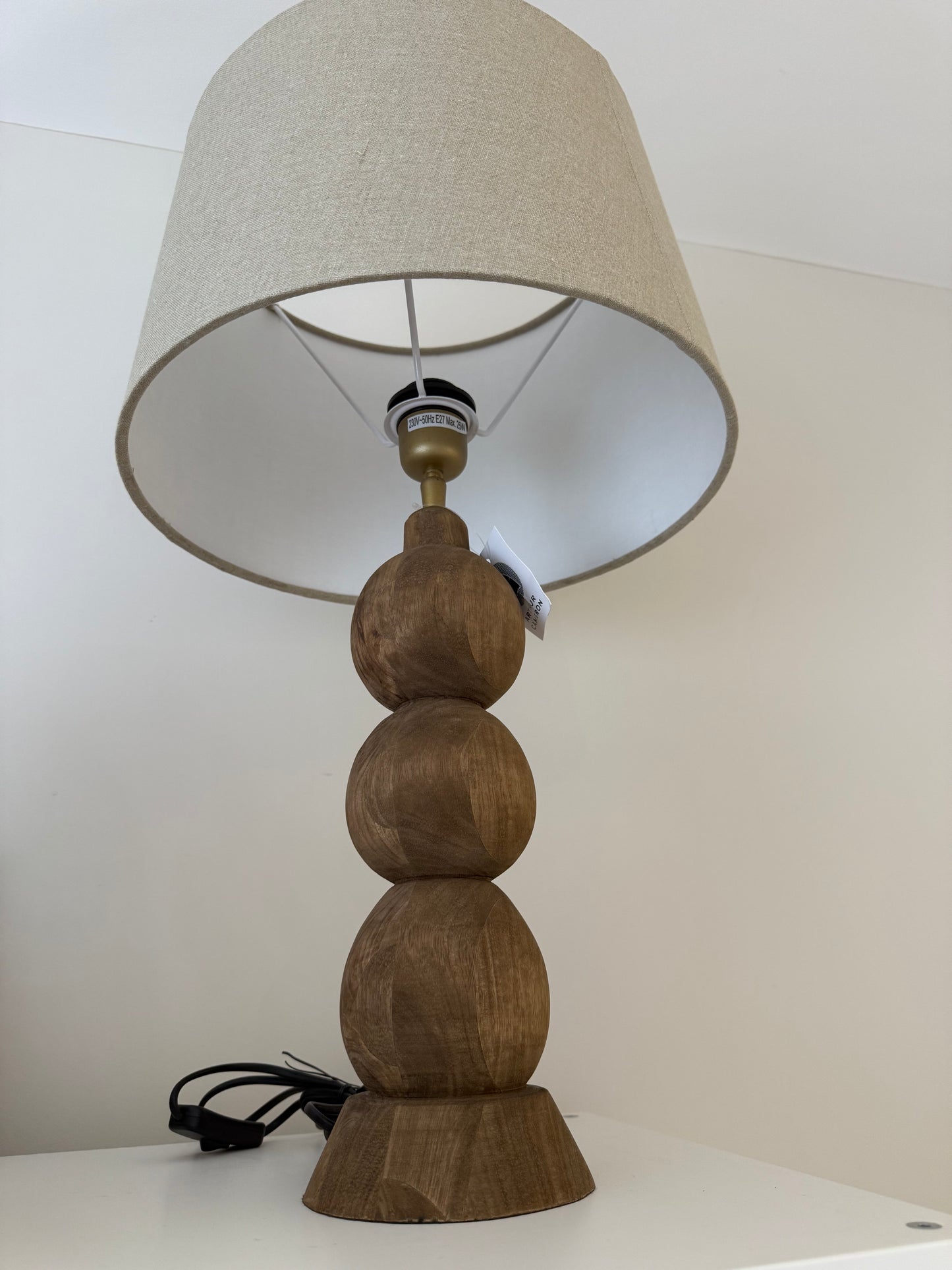 Wooden Table Lamp