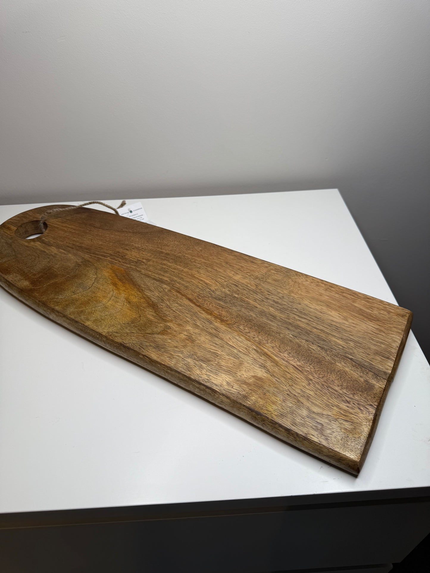 Wooden serving board